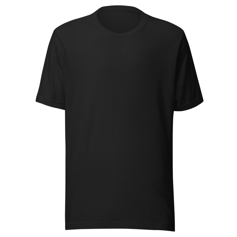 T-shirt i färgen Svart, framsida